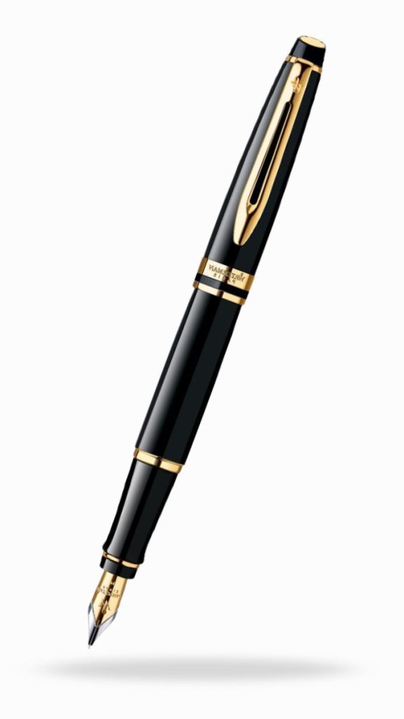 Stylo Plume Waterman Expert Noir Mat – Plume Fine F – Neuf De Stock – Élégant Et Professionnel !