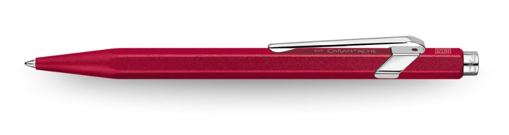 Stylo Bille Caran D'Ache Ecridor - Plaqué Argent, Vintage Années 90/2000, Neuf Sans Emballage
