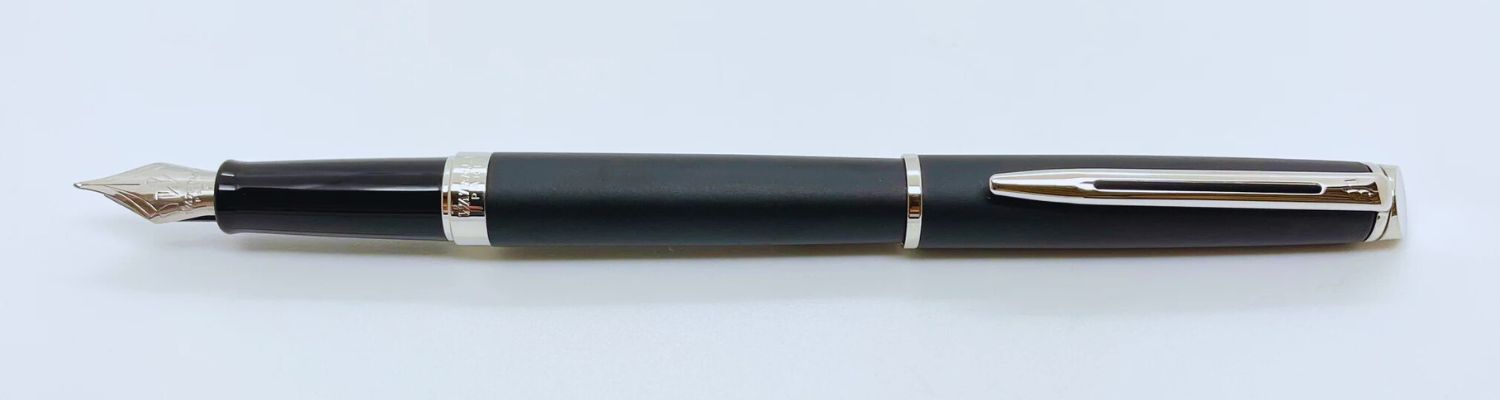 Waterman hémisphère argent stylo plumee