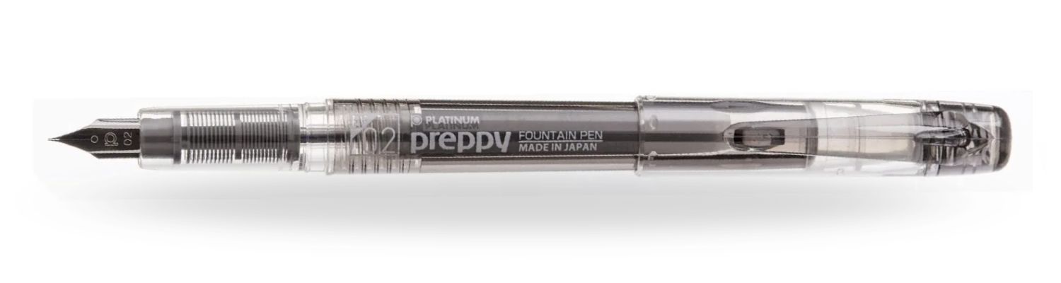 Platinum Preppy 02 Stylo Plume Extra-Fine Rouge – Pointe 0.2 Mm – Mécanisme Slip & Seal Anti-Séchage